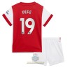 Maglia ufficiale Arsenal Nicolas Pepe 19 Casa 2021-22 per Bambino